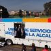 El Alcalde de Coyoacán, Giovani Gutiérrez, dio el banderazo de salida al nuevo tráiler para labores de servicios urbanos, toda una innovación a nivel nacional, porque hasta donde se sabe no existe otro sistema igual en el país.