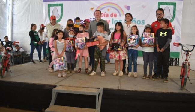 La Alcaldía La Magdalena Contreras festeja a niñas y niños en su día