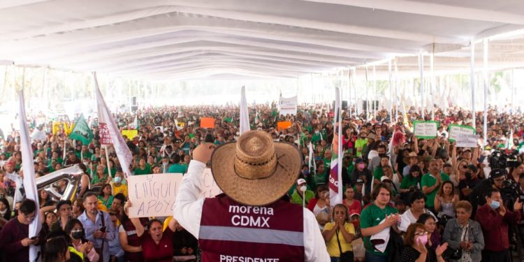 Al concluir los 24 eventos en que asistieron más de 50 mil personas para conformar los más de 7 mil Comités de Defensa de la Cuarta Transformación, el presidente de Morena en la Ciudad de México, Sebastián Ramírez, destacó que cada vez son más los capitalinos que quieren que en 2024 el cambio continúe.