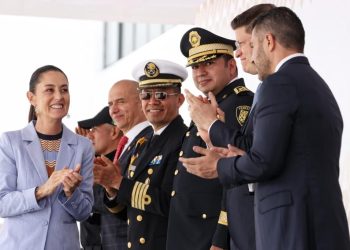 Tras encabezar la graduación de la generación 285 de la Universidad de la Policía, la jefa de Gobierno de la Ciudad de México Claudia Sheinbaum se congratuló por la toma de protesta de de Guadalupe Taddei como Consejera Presidenta del Instituto Nacional Electoral (INE), principalmente porque anunció la implementación de una política de austeridad en el órgano autónomo.