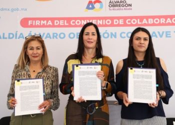 Firma Lía Limón convenio “¡1, 2, 3 ¡por el aprendizaje!”, con Save the Children