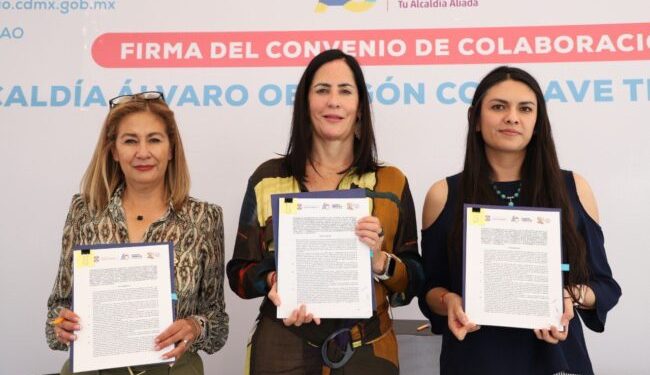 Firma Lía Limón convenio “¡1, 2, 3 ¡por el aprendizaje!”, con Save the Children