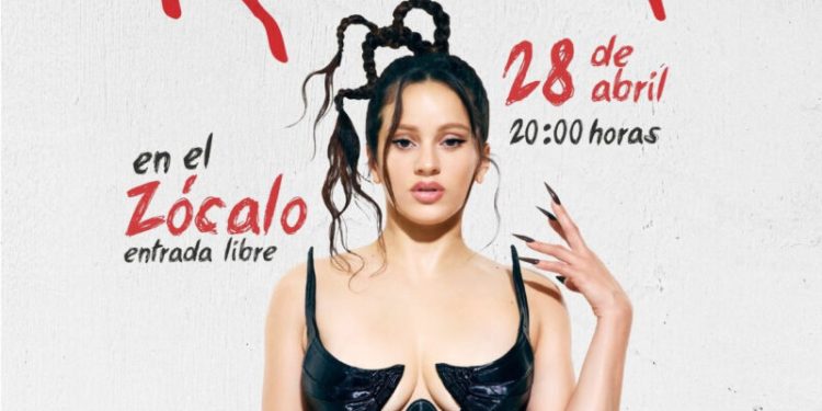 Concierto de Rosalía dejará una derrama económica de casi 300 mdp: Sheinbaum