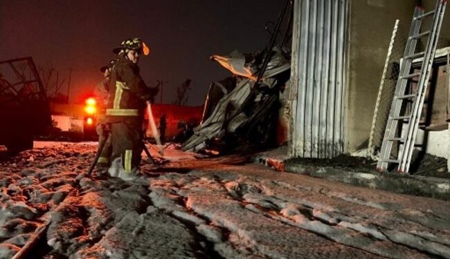 Reportan conato de incendio en Central de Abasto