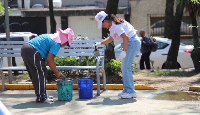 Se realiza jornada de mantenimiento en el Parque Alfonso XIII