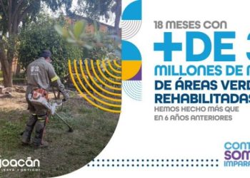 Rehabilita Coyoacán más de  3 millones de metros cuadrados de áreas verdes