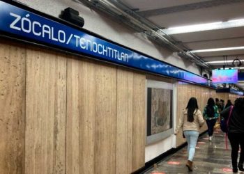 Cierran estación Zócalo del Metro hasta nuevo aviso