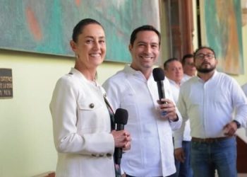 La jefa de Gobierno Claudia Sheinbaum anunció la Feria de Yucatán Expone, que se llevará a cabo del 12 al 21 de mayo en Zócalo de la Ciudad de México y tiene como objetivo impulsar la economía de productores y artesanos yucatecos.