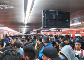 Por lluvias, anuncian marcha lenta de trenes en Líneas 2, 3 y 8 del Metro
