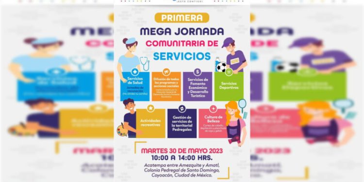 Invitan a  Mega Jornada Comunitaria de Servicios en Coyoacán