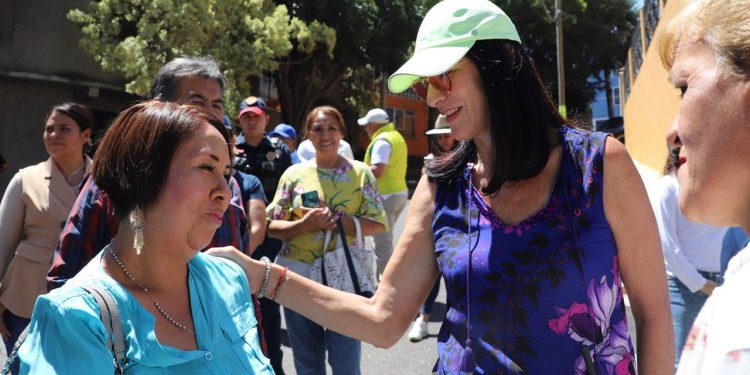 En AO se realizan las obras que demandan sus habitantes: Lía Limón