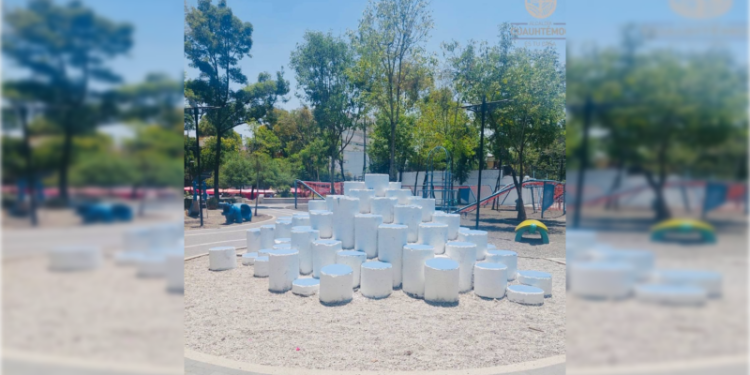 Critican a Sandra Cuevas por quitar color del Jardín Pushkin