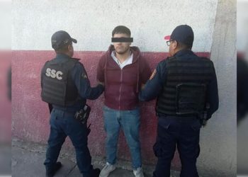 Elementos de Blindar ÁO detienen a banda de asaltantes a casa habitación con violencia