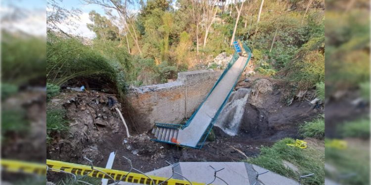 Colapsó el Puente de las Aves en ÁO