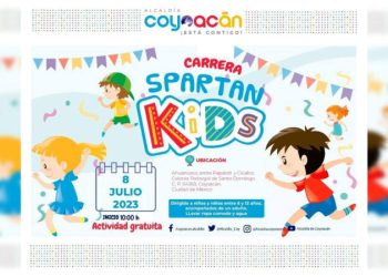 Invita Coyoacán a la carrera infantil “ Spartan Kids”