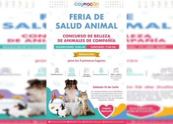Invitan a Feria de Salud Animal en Coyoacán