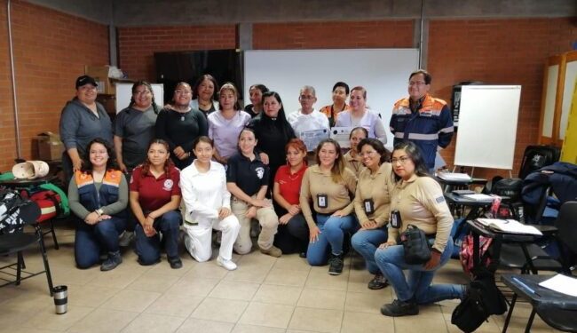 Capacita Protección Civil de Azcapotzalco a mujeres brigadistas de Edomex e Hidalgo