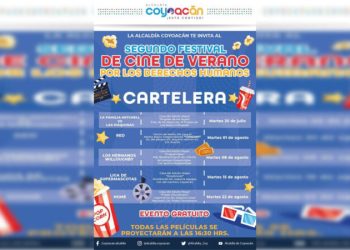 Invitan a Segundo Festival de Cine de Verano en Coyoacán
