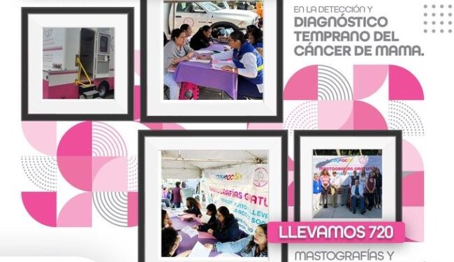 Van 720 mastografías aplicadas en Alcaldía Coayoácan