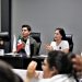 La alcaldesa Lía Limón encabezó este viernes la acción “Alcalde por un Día”, con jóvenes de diferentes demarcaciones de la Ciudad de México, esto en el marco del Festival de Juventudes Aliadas que culmina el próximo 31 de agosto.