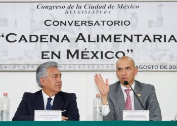 Salvador Guerrero Chiprés, presidente del Consejo Ciudadano de la Ciudad de México, destacó las acciones durante la actual administración para combatir y erradicar diversos delitos que se cometían de manera cíclica al interior de la Central de Abasto de la CDMX, lo cual se debe replicar en otros lugares. FOTO: Consejo Ciudadano MX