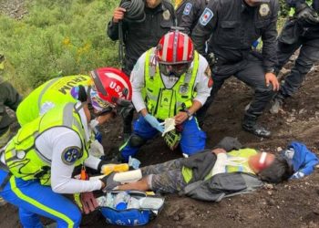 Niño de 8 años cae dentro del volcán de Xitle en CDMX