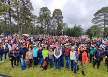 Exitosa Jornada de reforestación en la Magdalena Contreras, trabajadores y sociedad civil unen esfuerzos