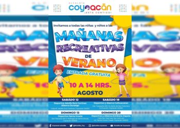 Invita Coyoacán a las «Mañanas Recreativas de Verano»