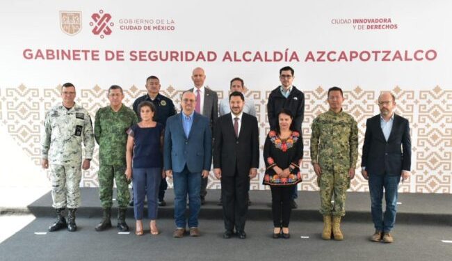 Reconoce baja de índices delictivos en Azcapotzalco
