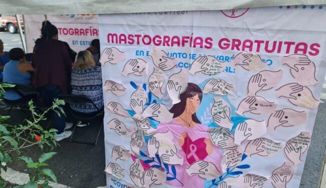 Realiza Alcaldía Coyoacán 60 mastografías gratis