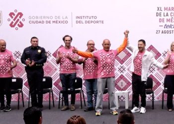 Presentan la 40° edición del Maratón de la CDMX
