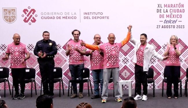 Presentan la 40° edición del Maratón de la CDMX