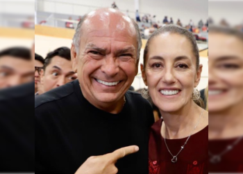 No titubeó, Antonio Pérez Garibay acompañó firme a Claudia Sheinbaum y ahora es parte de su triunfo