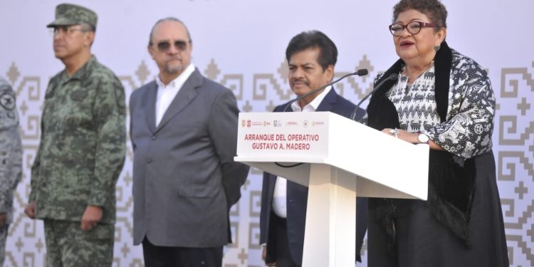 La titular de la Fiscalía General de Justicia de la Ciudad de México, Ernestina Godoy, aseguró este jueves que en la capital del país no existe una crisis de personas desaparecidas. FOTO: FGJCDMX