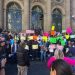 Este jueves, un grupo de manifestantes protestó afuera del recinto de Donceles y Allende, cuyo acceso bloqueó por espacio de una hora, con gritos al unísono de “¡Fuera Godoy!, ¡fuera Godoy!”. FOTO: PAN Congreso CDMX