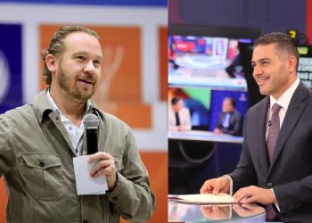 De facto, la disputa por la Jefatura de Gobierno de la Ciudad de México ya comenzó. Pero no al interior de los partidos políticos, sino entre quienes todo apunta que al final serán los candidatos para la elección Constitucional del 2 de junio próximo. FOTOS: Facebook Harfuch - X / Alcaldía BJ