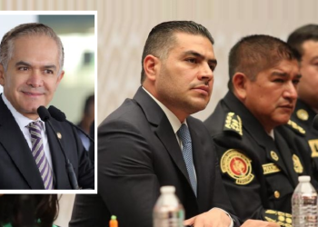 Hoy senador de la República y ex jefe de Gobierno de la CDMX, Miguel Ángel Mancera considera que el mejor aspirante que tiene Morena para la Jefatura de la capital del país es el ex secretario de Seguridad Ciudadana, Omar García Harfuch, pero advierte que no la va a tener nada fácil. CRÉDITO: Fotocomposición / Senado / SSC