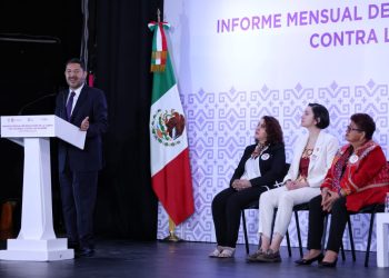 El jefe de Gobierno Martí Batres acusó que existe una campaña en contra de la fiscal Ernestina Godoy, debido a que según el gobernante hay quienes la cuestionan porque están en desacuerdo en que sea ratificada por 4 años más. FOTO: GCDMX