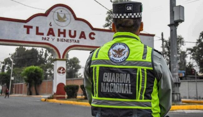 Guardia Nacional incrementará presencia y operativos en Tláhuac