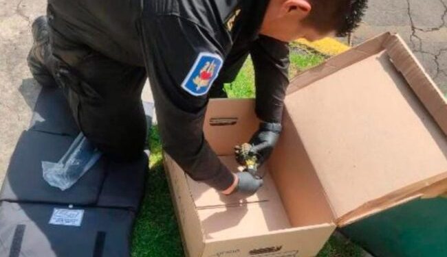 Hallan granada de fragmentación en MH