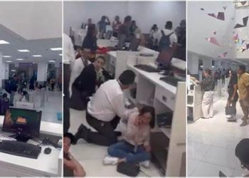 Tiroteo en AICM dejó un detenido y una policía herido: Batres