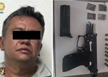 Capturan a hombre que disparó dentro la Central de Abasto