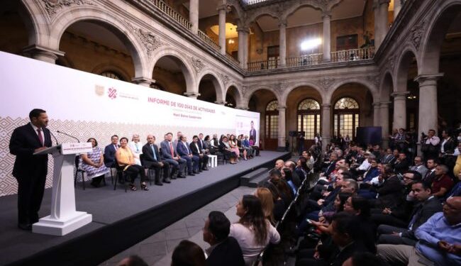 Nuevo reglamento de tránsito para motociclistas es para dar seguridad: Batres