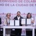 Firman convenio INEA y Gobierno capitalino