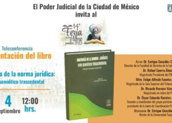 Continúan actividades de la 14º Feria Nacional del Libro Jurídico del PJCDMX