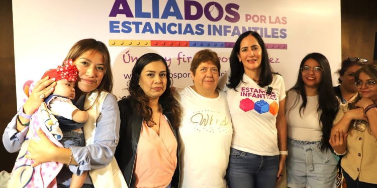 En dos años de Gobierno, la Lía Limón, alcaldesa de la Álvaro Obregón, ha reabierto 28 Estancias Infantiles, programa social que ha sido uno de sus principales compromisos de su campaña, y ahora con vistas a sus aspiraciones a la candidatura del Frente Amplio por México (PAN, PRI y PRD) a la Jefatura de Gobierno. FOTO: Especial