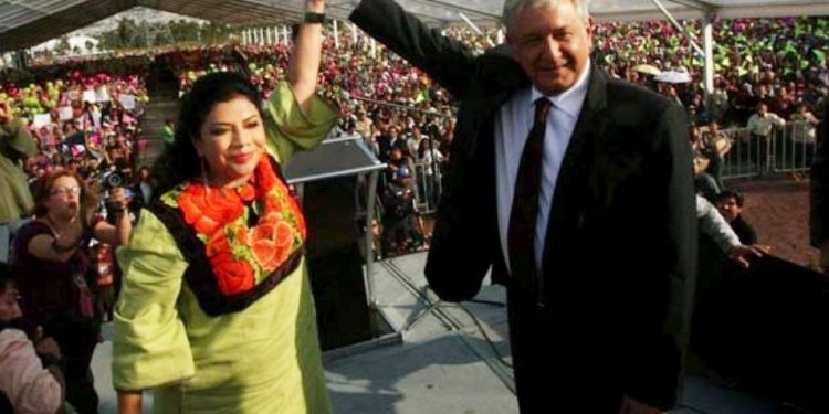 La aspirante a la candidatura de Morena para la Jefatura de Gobierno Clara Brugada agradeció el reconocimiento que el presidente Andrés Manuel López Obrador le hizo durante la conferencia mañanera de este martes. FOTO: X / Clara Brugada