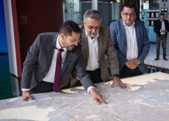 El jefe de Gobierno de la Ciudad de México Martí Batres dijo que es inaceptable que haya tomas de clandestinas de agua luego del robo de agua en ductos del Sistema de Aguas de la Ciudad de México (SACMEX) en la carretera Picacho Ajusco. FOTO: GCDMX