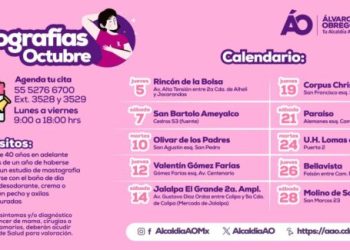 Invita Alcaldía ÁO a la Jornada de Mastografías