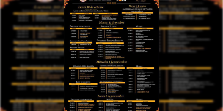 Tláhuac celebra cuarta edición de su Festival Internacional de Día de Muertos